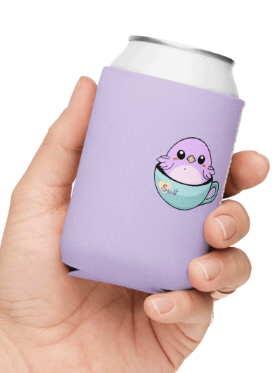 Swit Finch Logo | Coozie Can Cooler product image (1)
