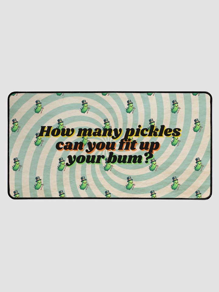 WallaKoalas how many pickles? Desk Mat product image (1)
