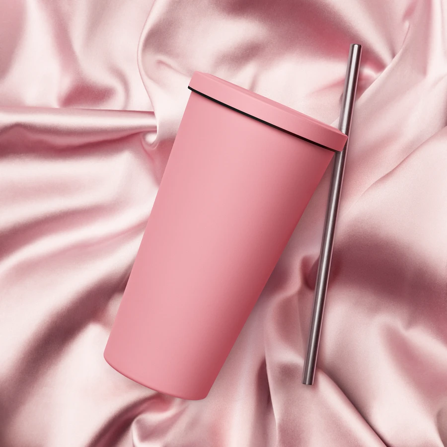 Strength 20 oz. Insolated Cup: Pink product image (37)