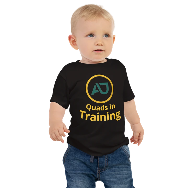 Quads in Training Baby Tee product image (1)