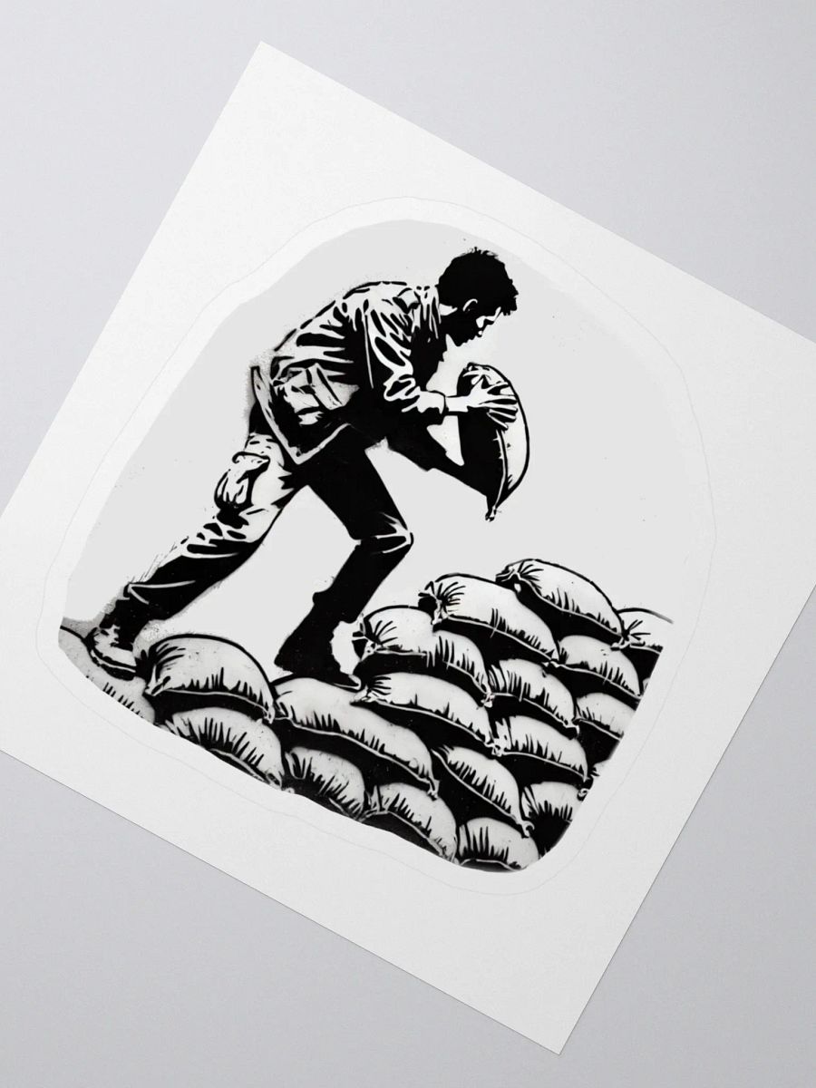Sandbagger Vinyl Sticker (Indoor Use) product image (2)