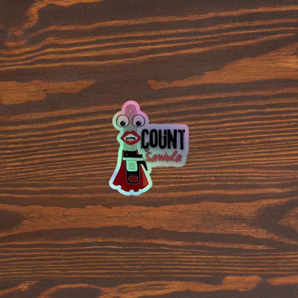 Count Sawula Holographic Sticker product image (5)