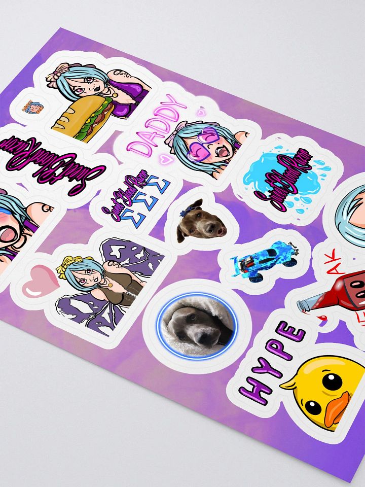2023 Emote Sticker Sheet product image (2)
