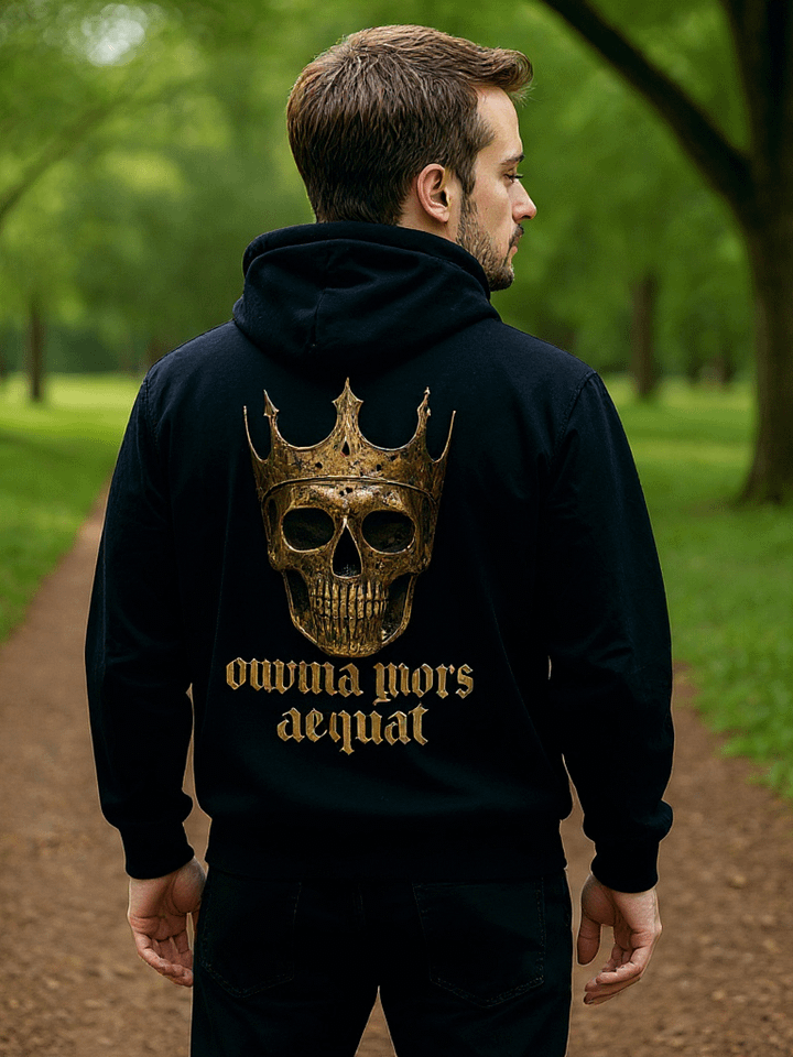 Oversized Premium Quality Skull Hoodie with Crown Design product image (1)
