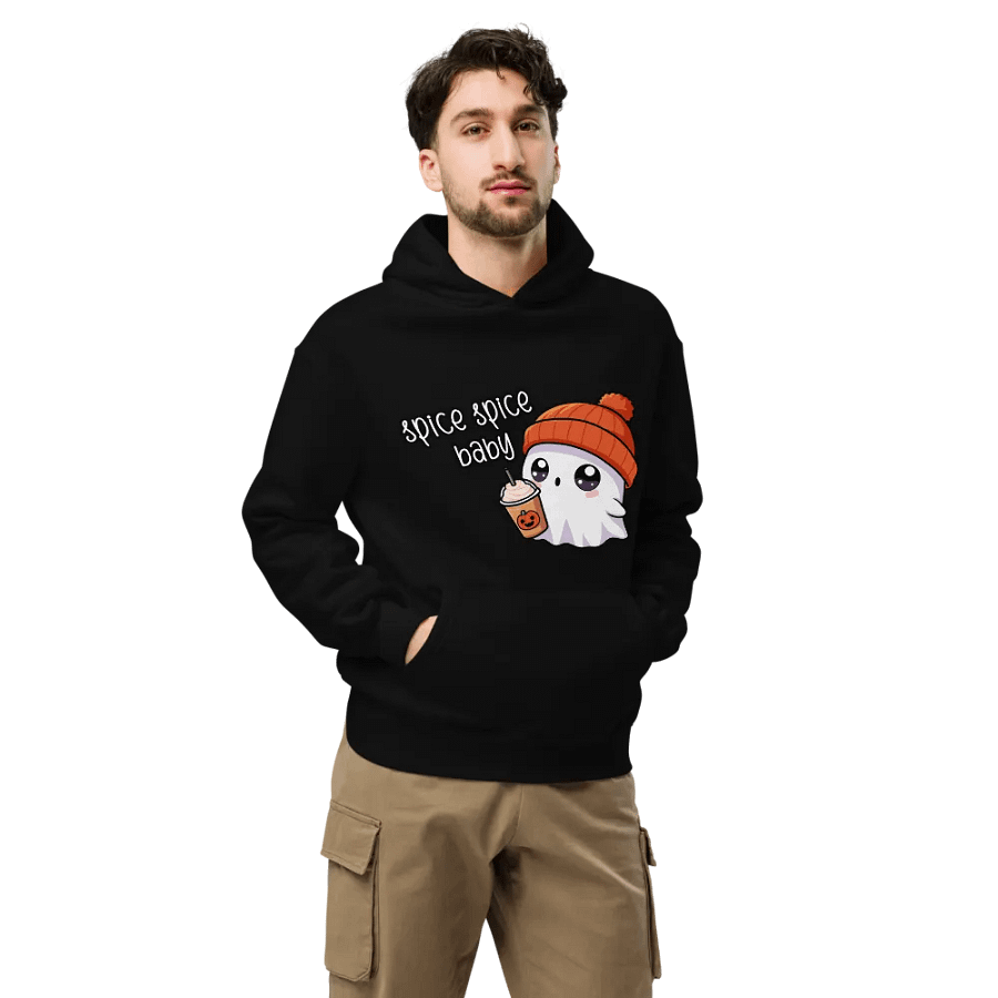 Spooky Spice Spice Ghost Oversized Hoodie product image (7)