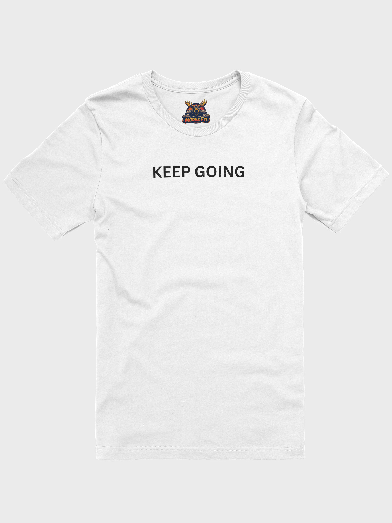 Keep Going White T-Shirt product image (1)