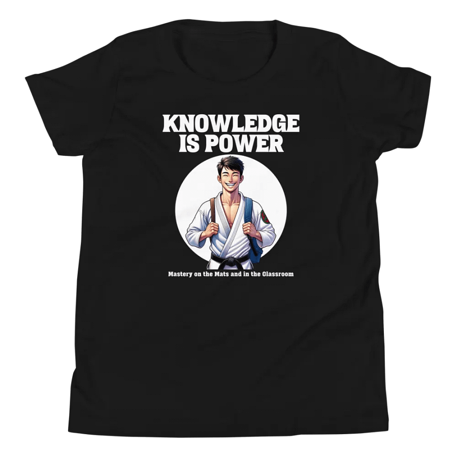 Cheerful Martial Arts Youth T-Shirt product image (4)