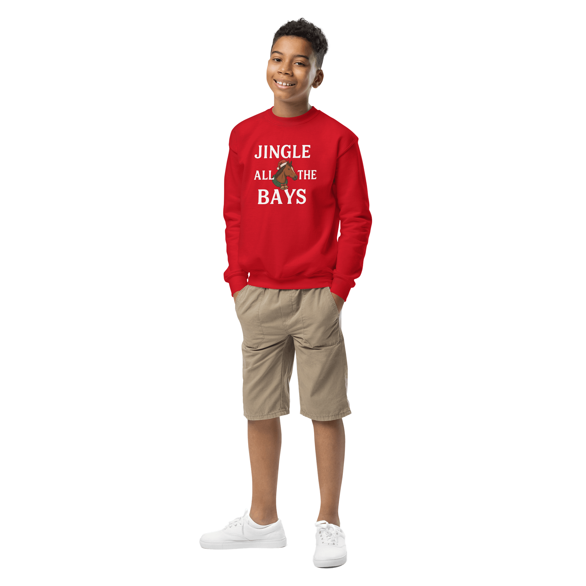 The Jingle All the Bays Sweatshirt - Kids (wholesale) product image (1)