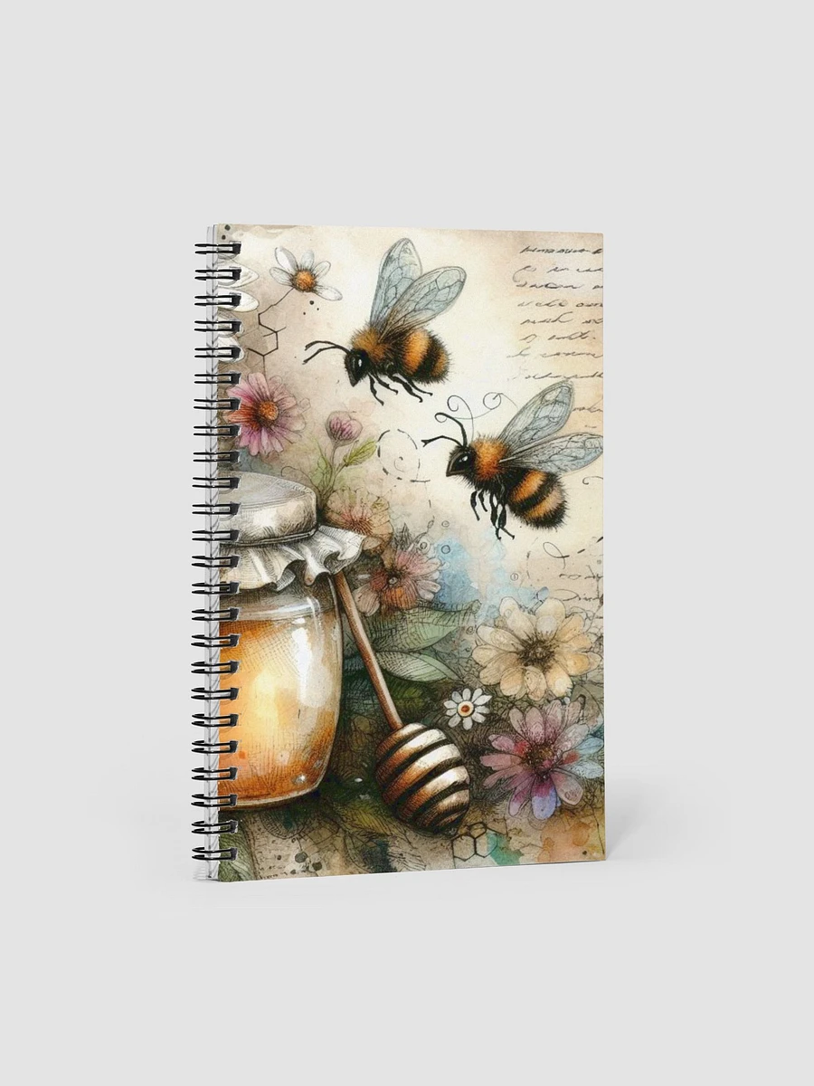 Bumblebee Whimsy Spiral Notebook product image (3)