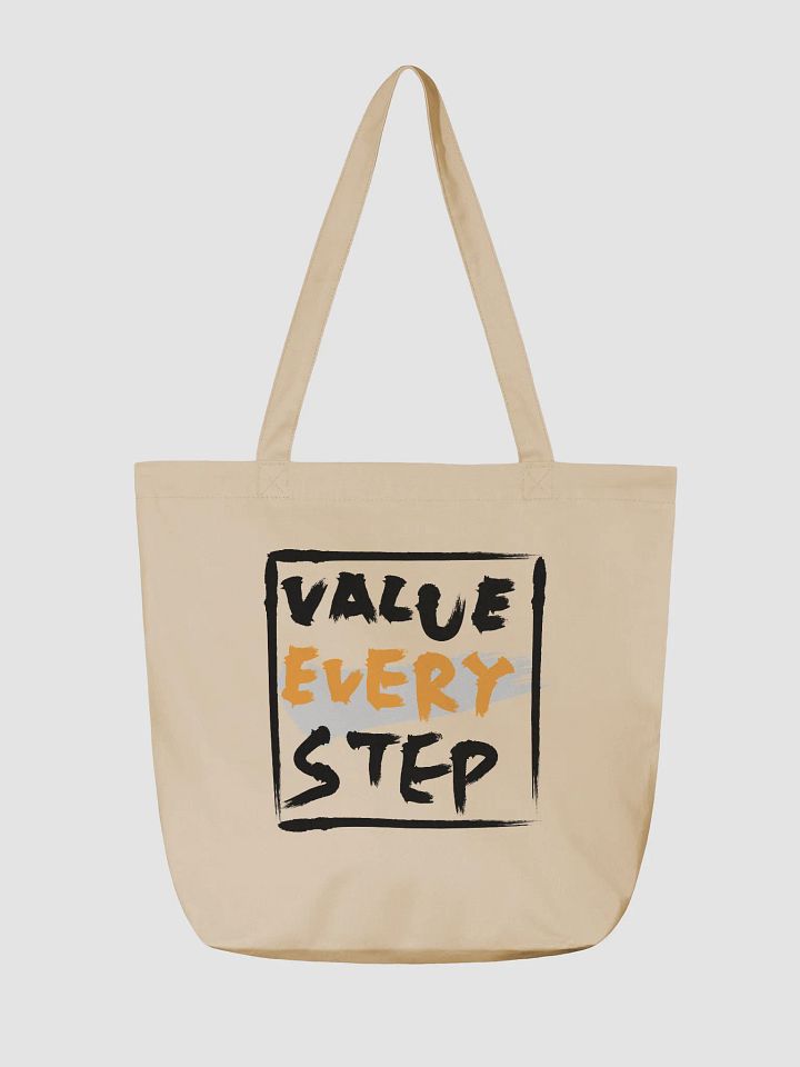 Value Every Step Organic Tote Bag product image (2)
