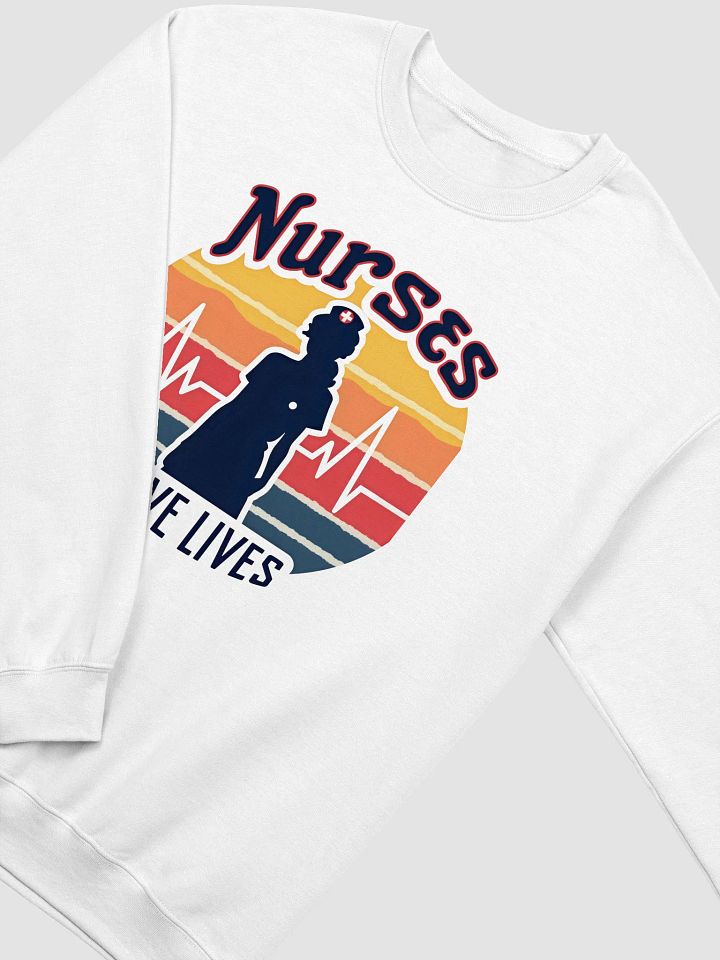 Sunset Nurse Silhouette Crewneck product image (12)