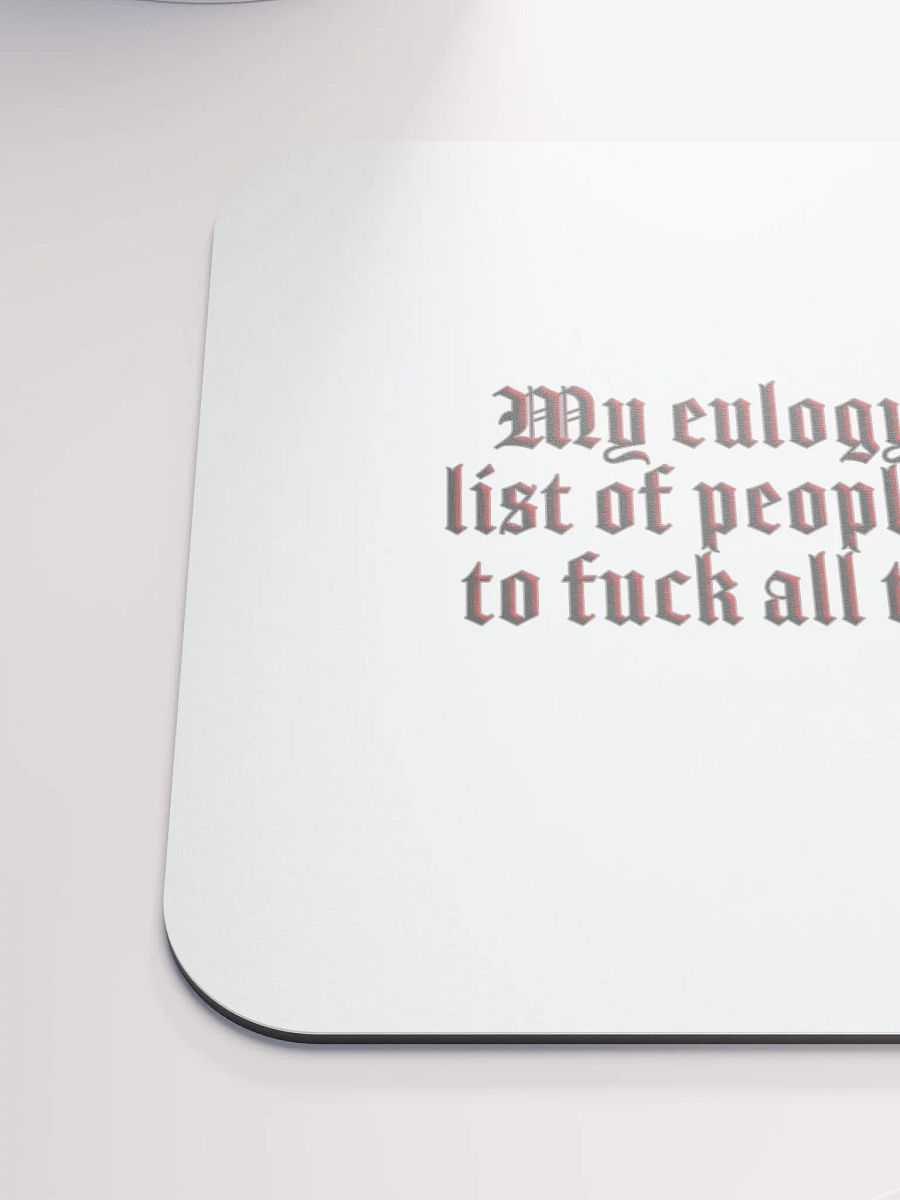 Eulogy - Mouse Pad product image (6)