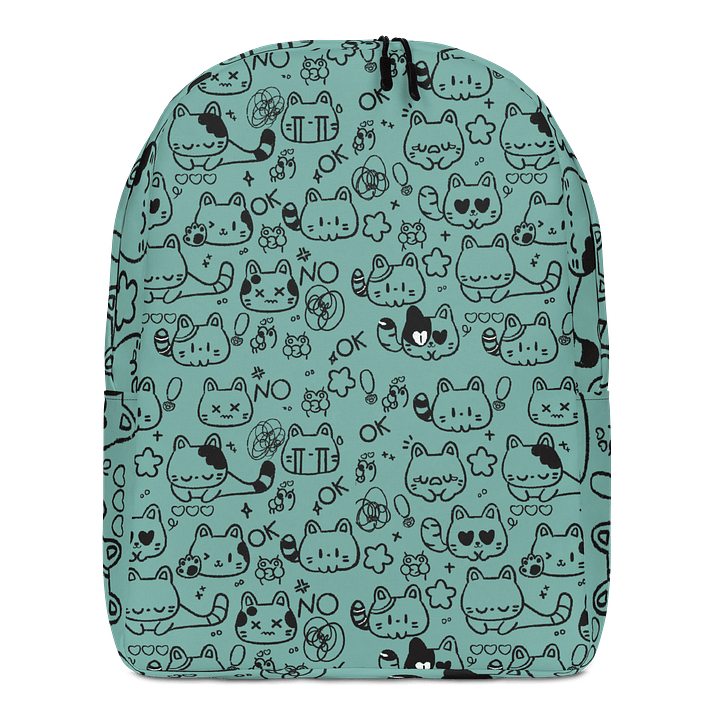 Cat Doodles - Minimalist Backpack product image (1)