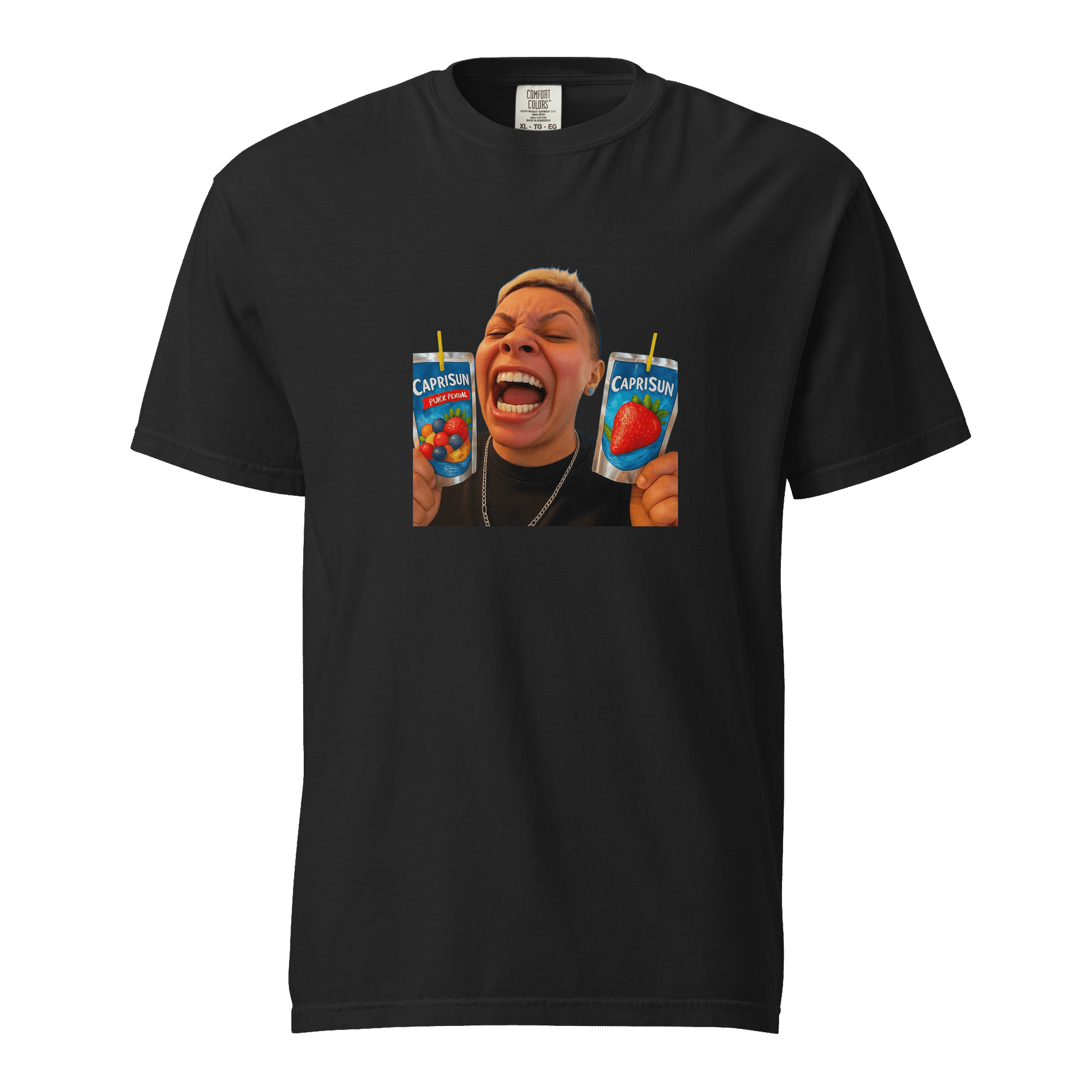 Spicy Mac Capri Sun Adult Shirt product image (1)