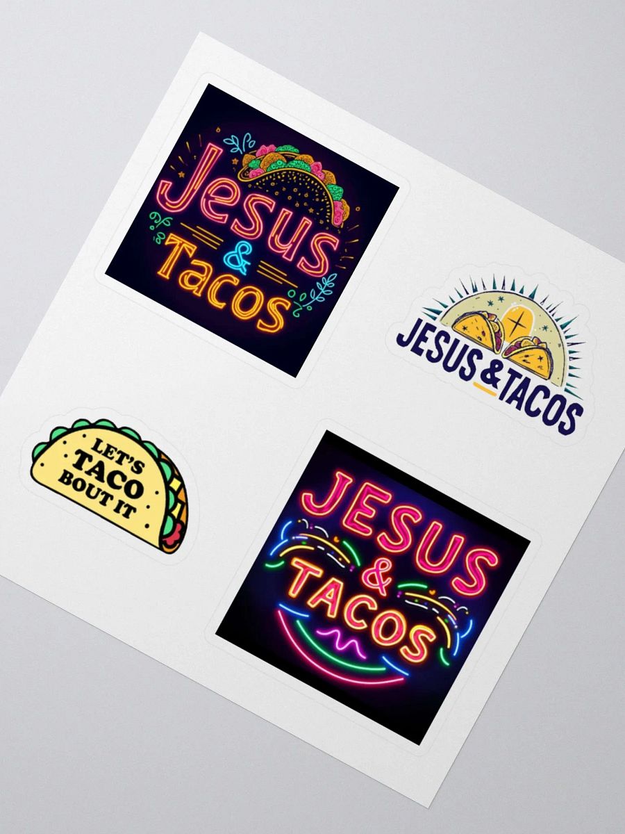 Jesus & Tacos Stickers product image (2)