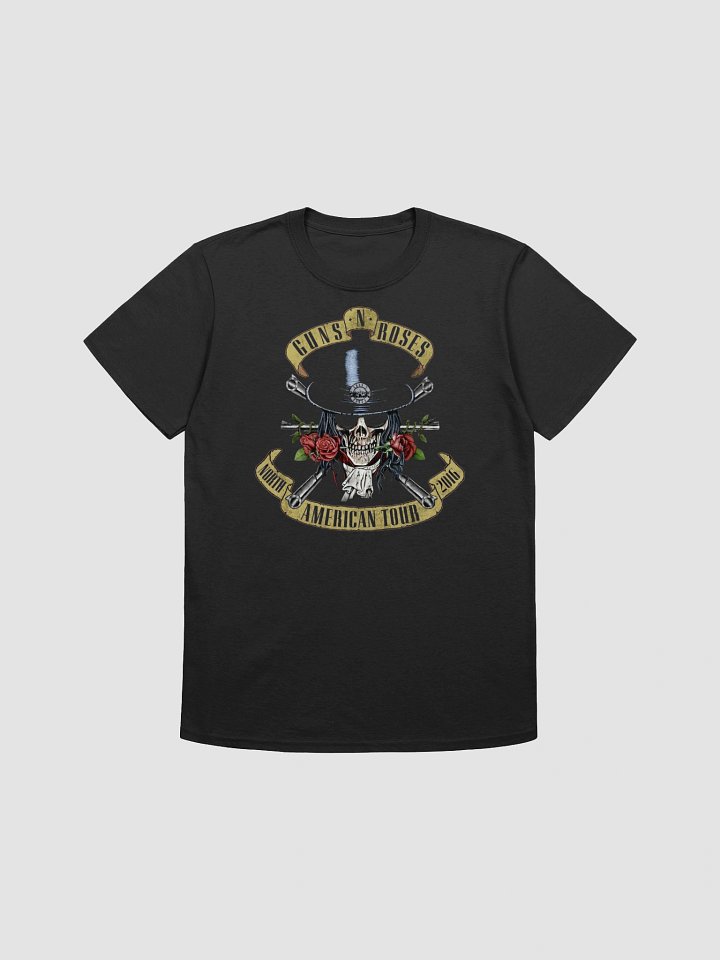 Guns N' Roses Skull Top Hat T-Shirt product image (1)