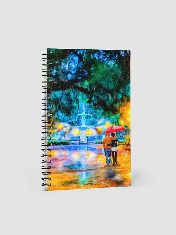 Forsyth Park – Savannah Fountain Spiral Notebook product image (1)