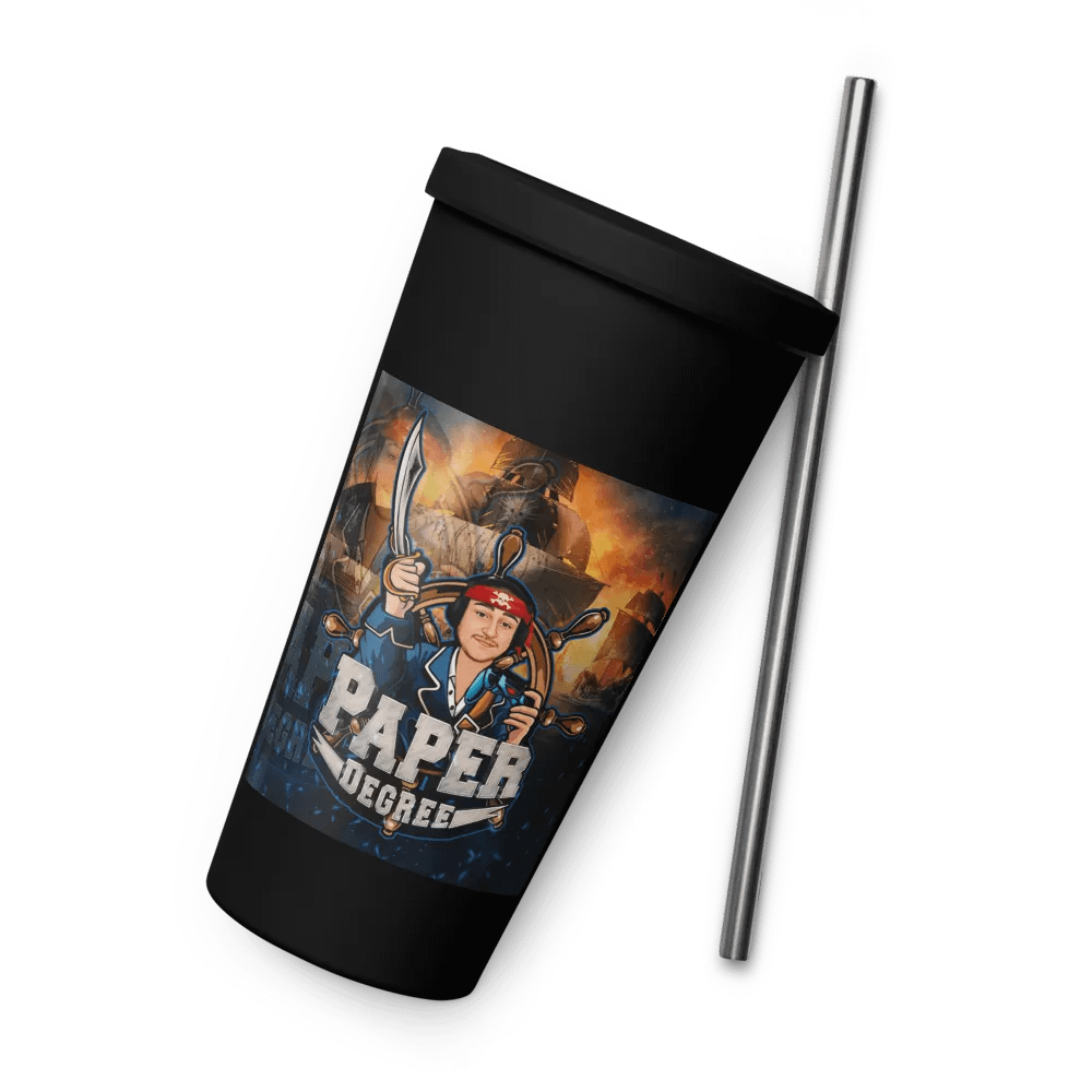 Pirate tumbler with straw product image (6)