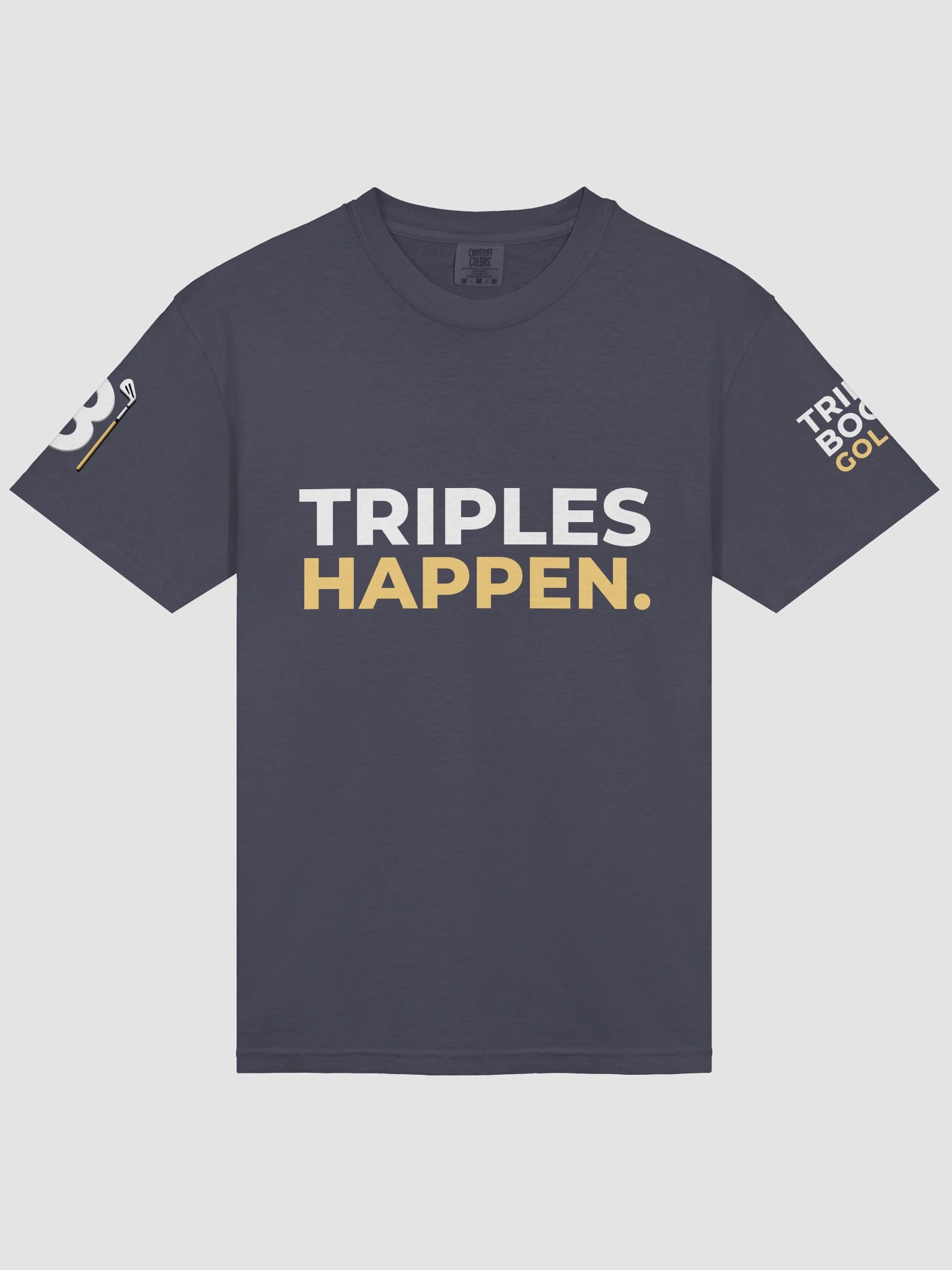 TBG Official - Triples Happen - Comfort Colors T-Shirt product image (36)