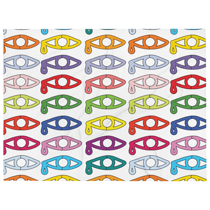 Forever Cry - Colour - Tblan Throw Blanket product image (1)