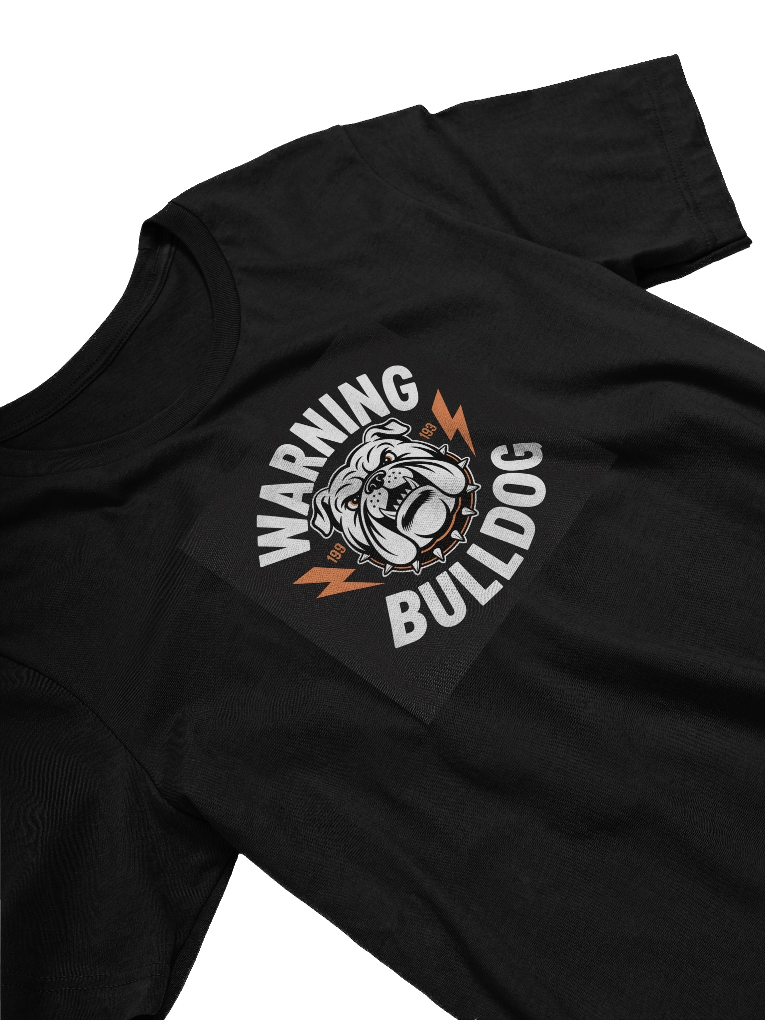 Bulldog Warning Unisex T-Shirt product image (18)