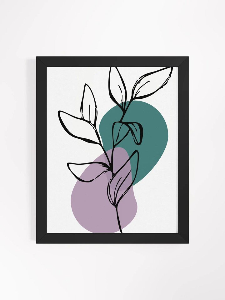 Botanical Bliss Framed Matte Poster product image (4)