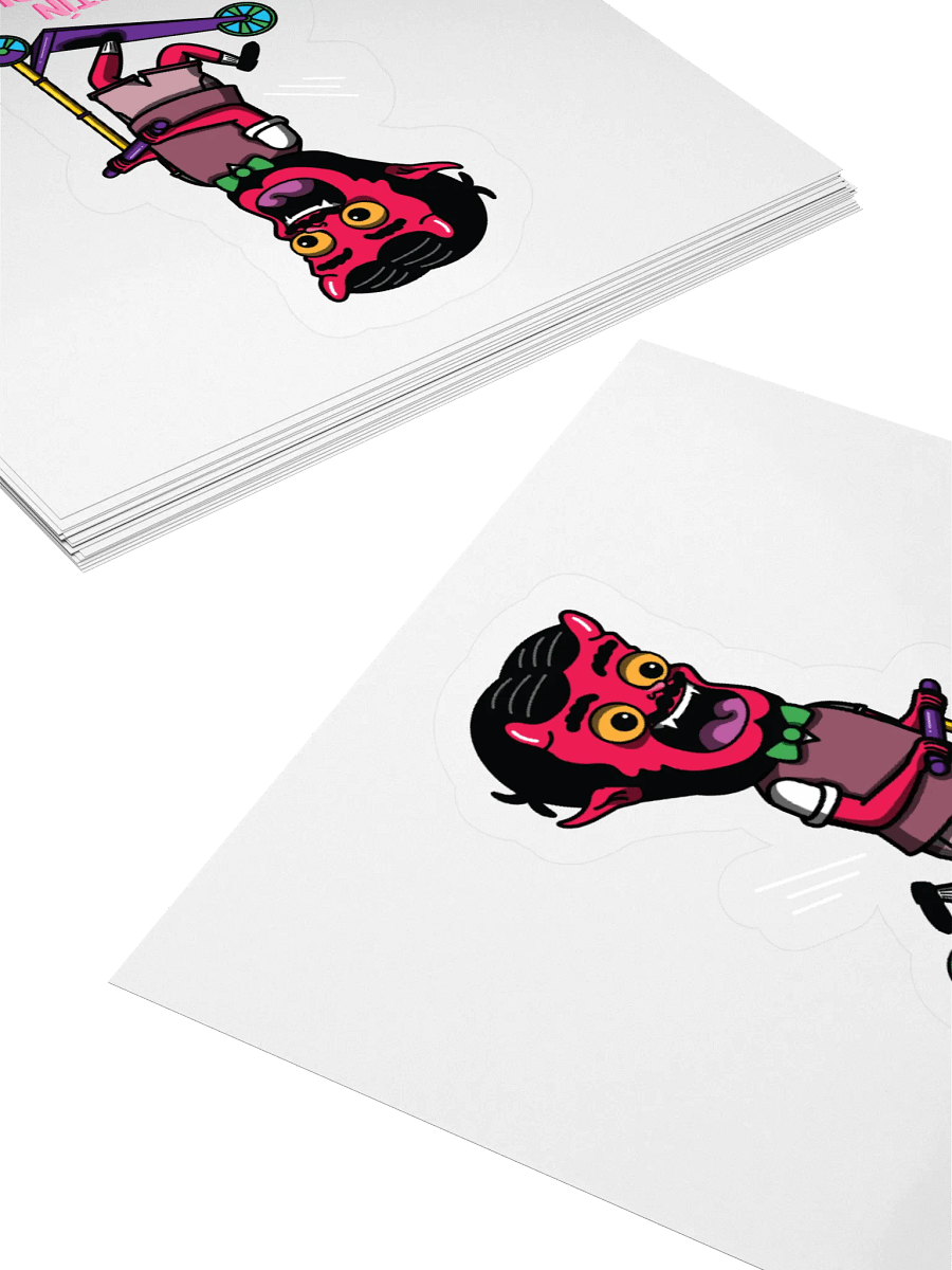 Patín del Diablo - Sticker (Kiss Cut) product image (4)