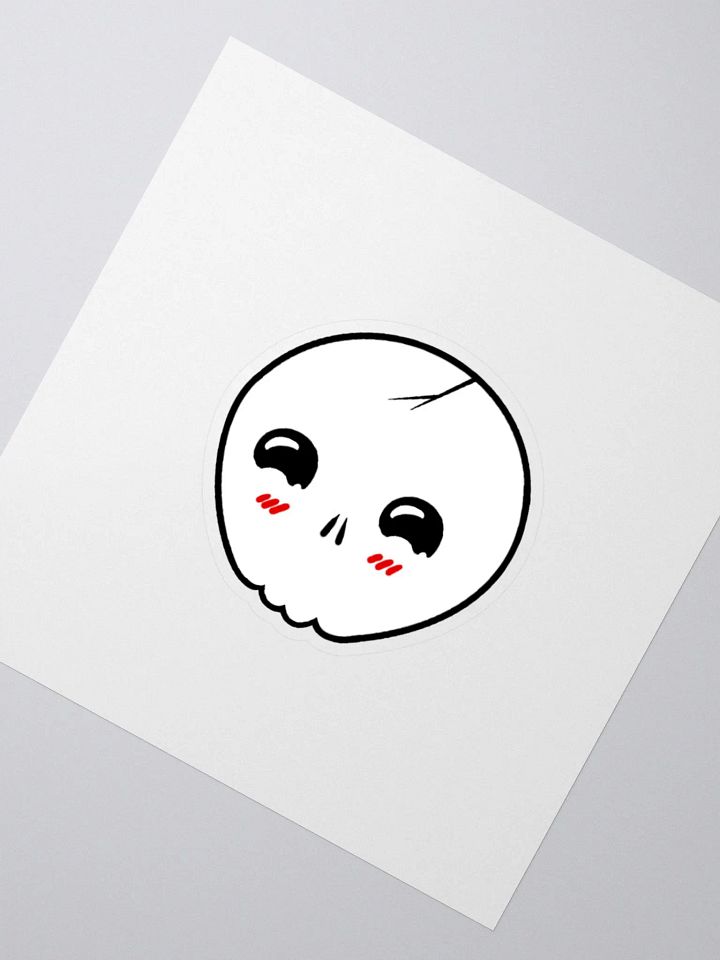 uWu Skull || Sticker product image (4)