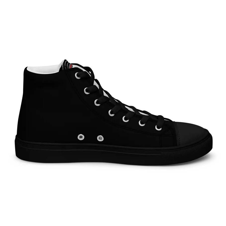 Skull Logo High Top Canvas Shoes product image (9)