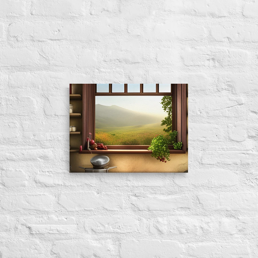 RUSTIC KITCHEN WINDOW CANVAS product image (12)