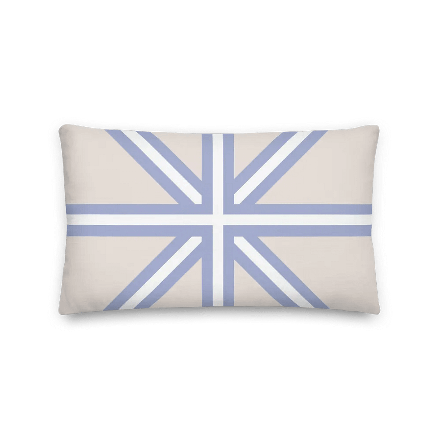 HAMPTONS CLASSICS - BLUE CROSS II THROW PILLOW - maritimes Kissen product image (3)