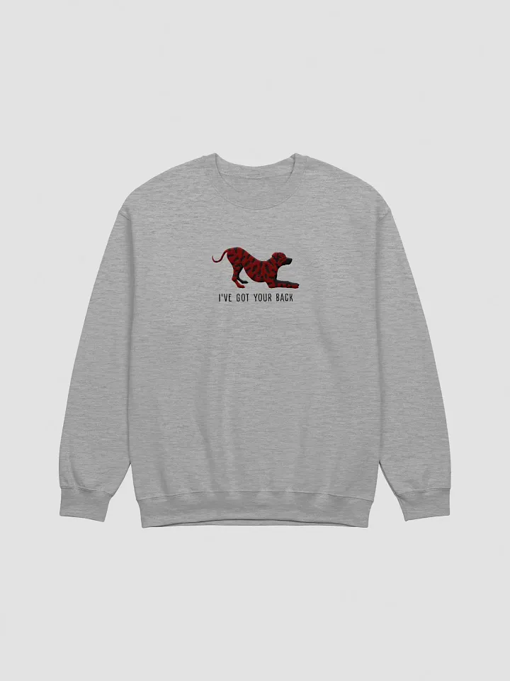 I've Got Your Back Sweatshirt (Embroidered) of a Rhodesian Ridgeback(Brindle) product image (10)