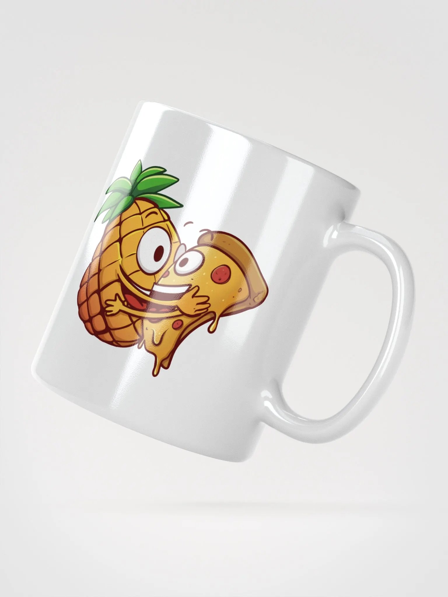 Pizza Loves Pineapple Mug product image (3)