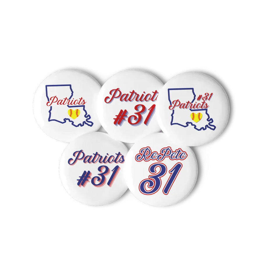 Patriots #31 Pin Button Set product image (11)