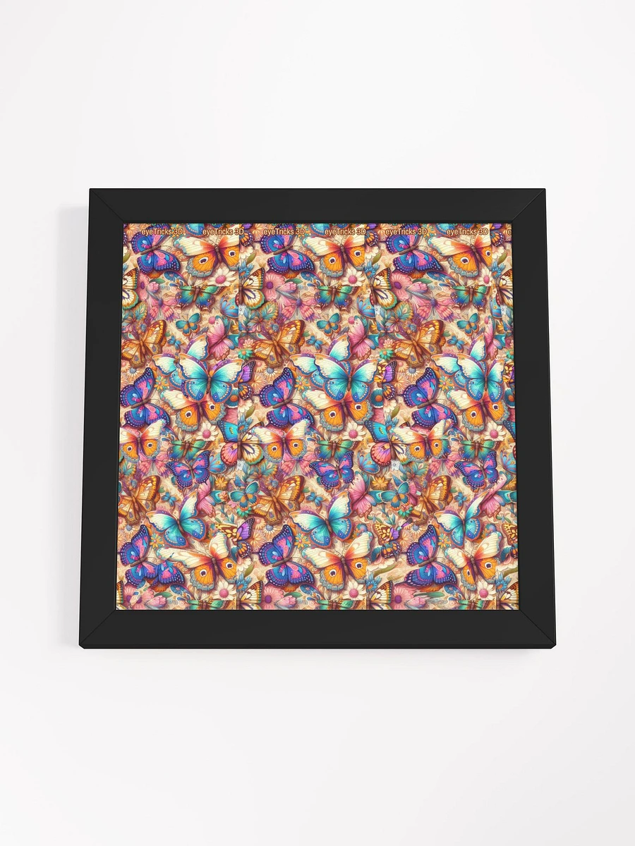 Butterfly Tunnel - Framed 3D Stereogram Poster product image (19)