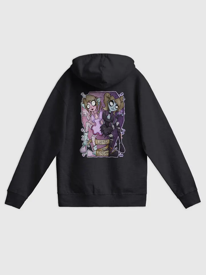 Weird + Weirder Zipup Hoodie product image (2)