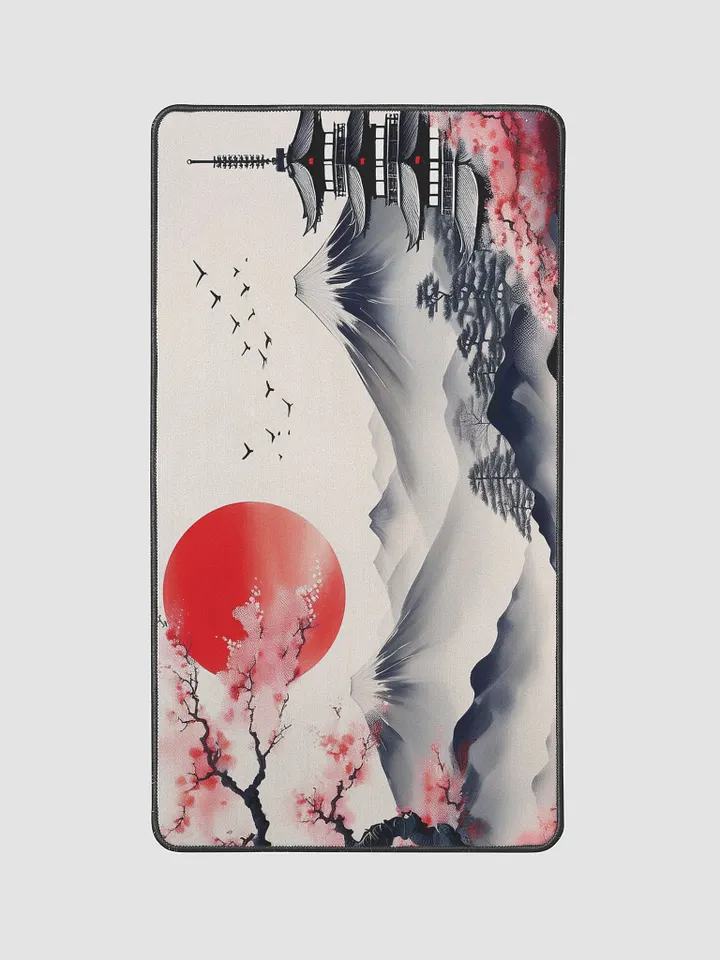 Rising Sun Medium Desk Mat (12 x 22) product image (2)