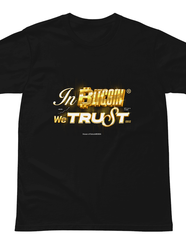 In Bitcoin We Trust T-Shirt product image (3)