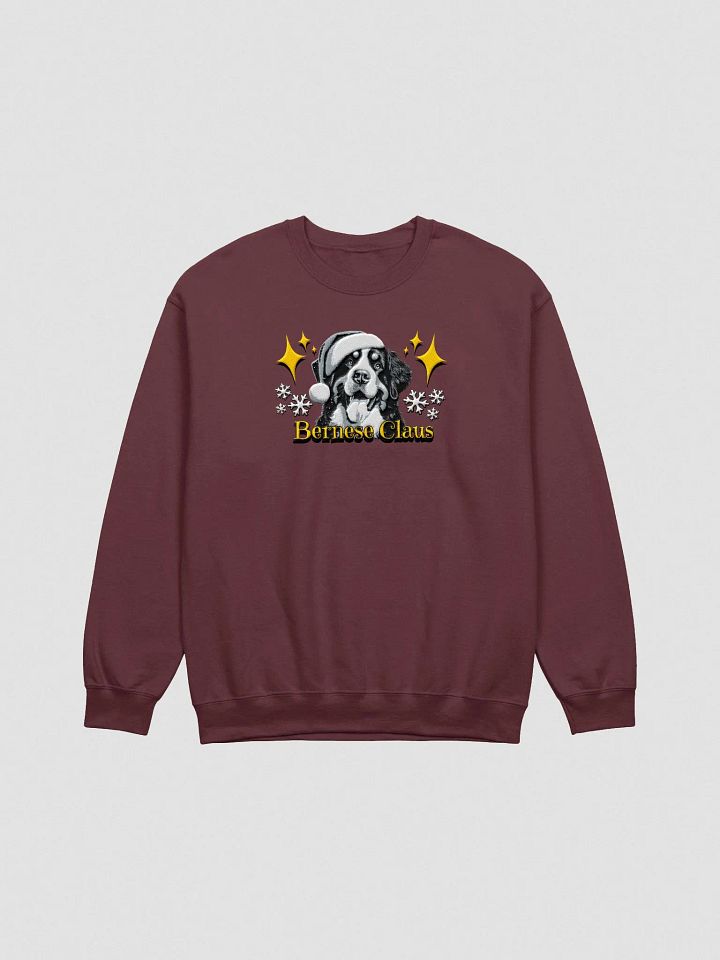 "BERNESE CLAUS" / EMBROIDERED CHRISTMAS SWEATSHIRT product image (5)