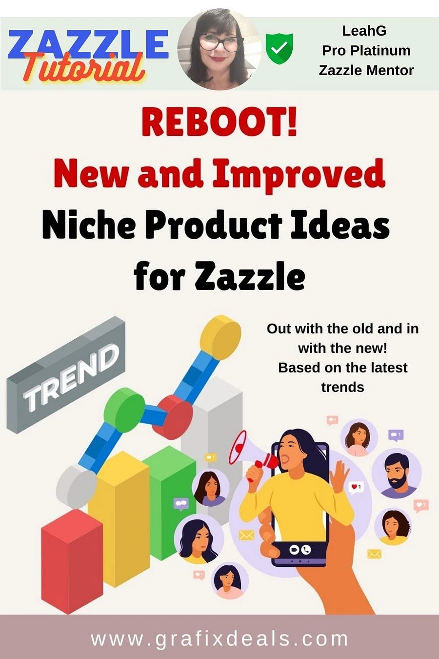 Out with the Old! Latest Zazzle Niche Lists for Creators product image (1)