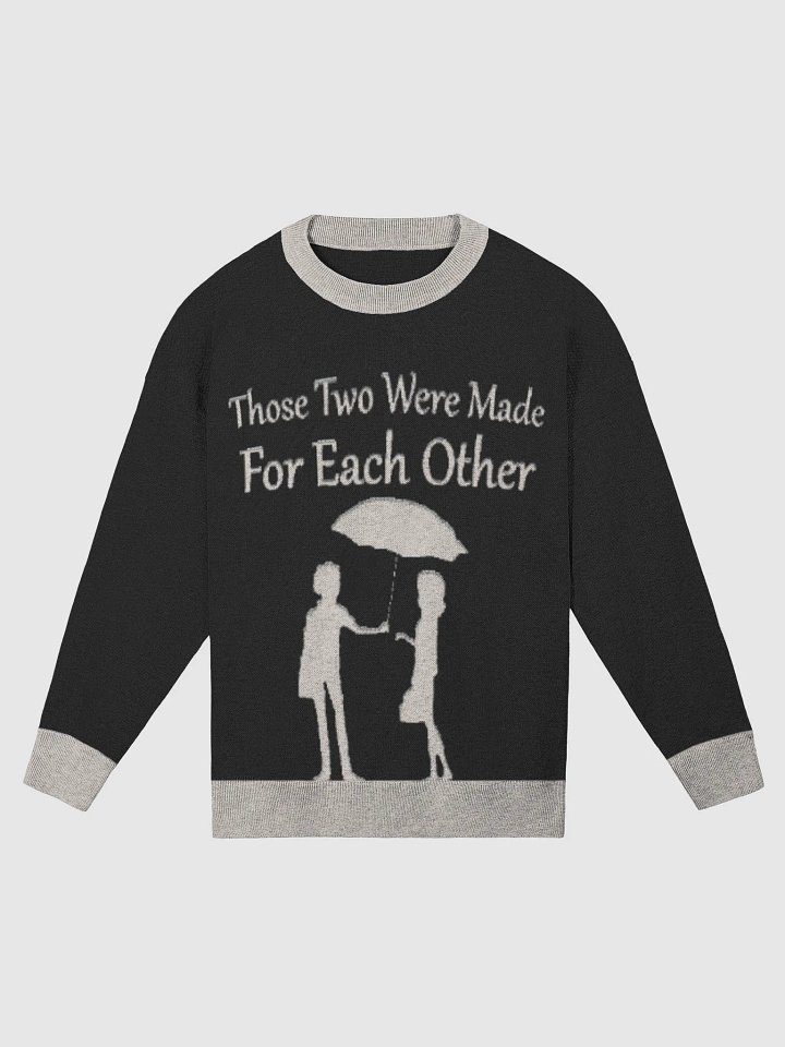 Made For Each Other Knit Sweater! product image (1)