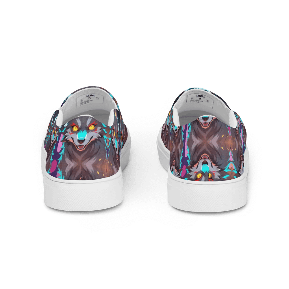 Mythical Wolf Women's Slip-Ons product image (5)