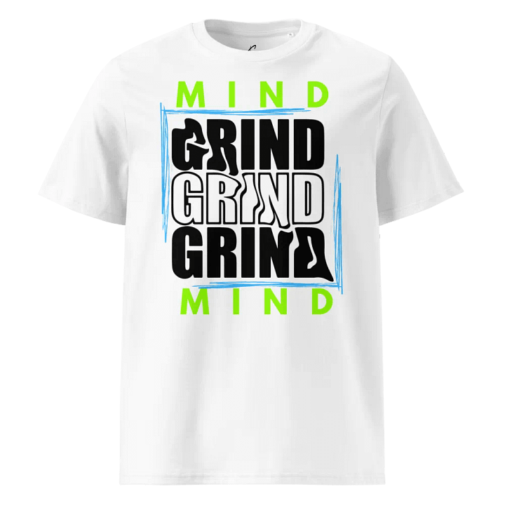 Mind Grind White - Stanley/Stella Organic Cotton T-Shirt product image (1)