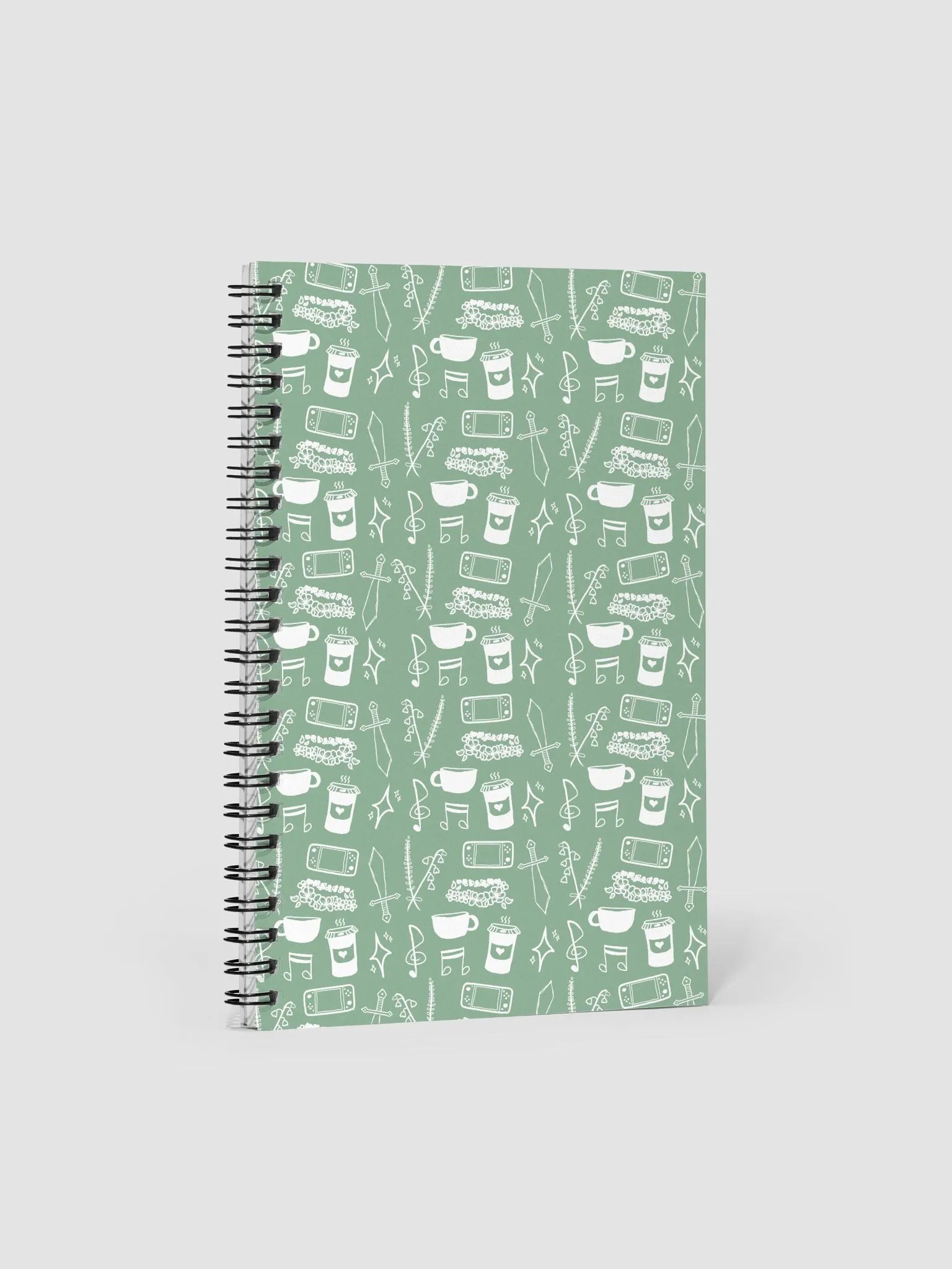 Patterned Notebook product image (1)