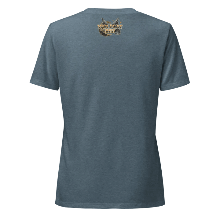 WolfcatRisi Gamer Waifu Women's V-Neck T-shirt product image (2)