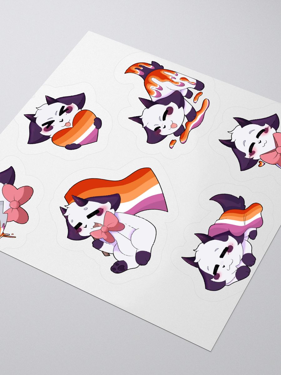 PRIDE/WLW Sticker Sheet product image (3)