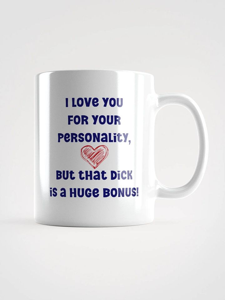 I love you for your personality Valentine's day mug for him - option 2 product image (1)