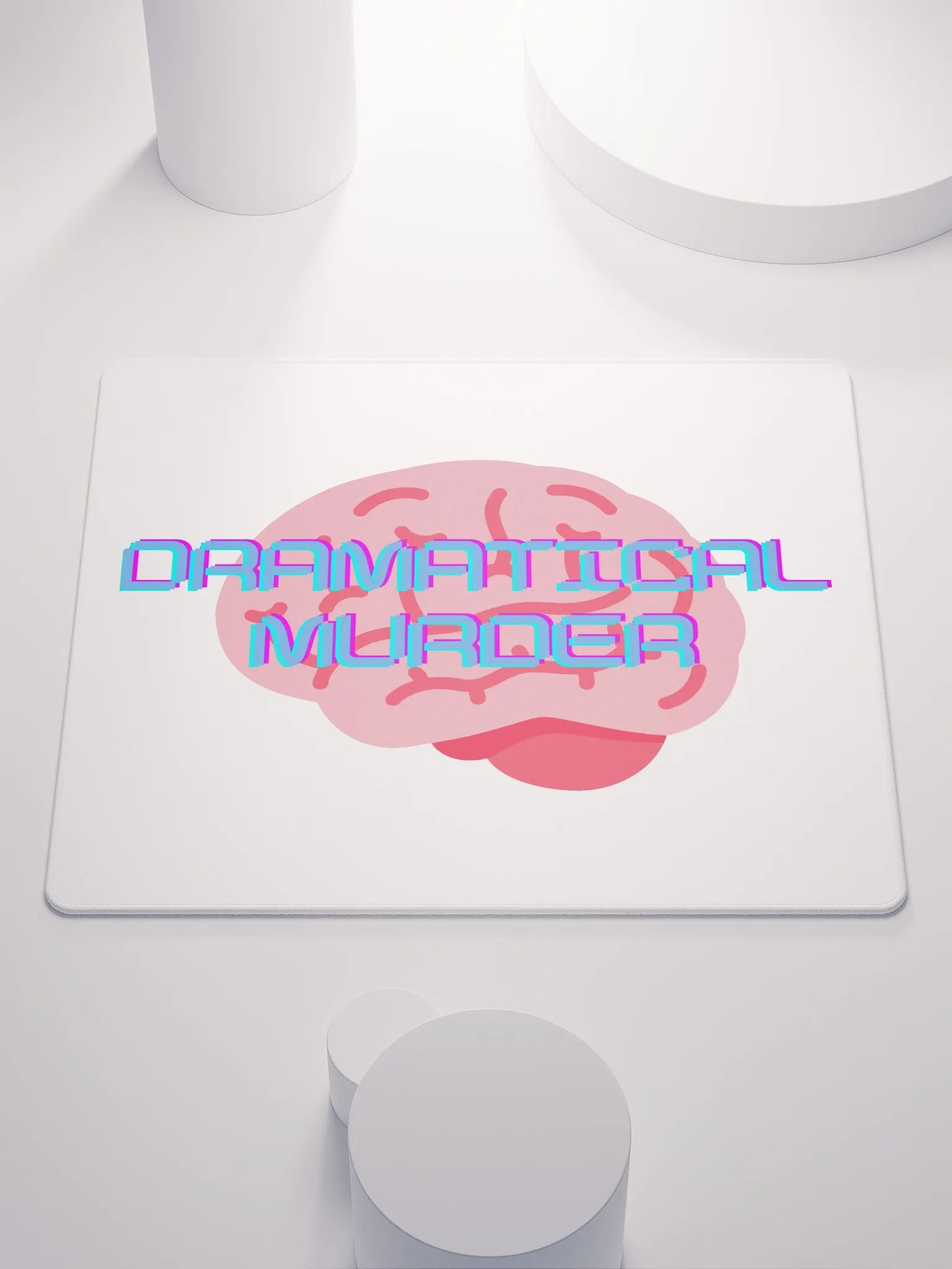 DRAMAtical Murder on my Brain Mouse Pad product image (1)