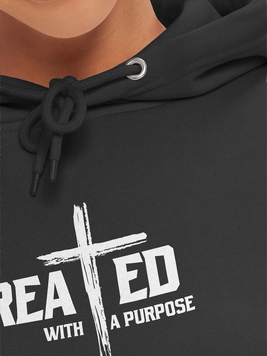Created With a Purpose Christian Hoodie product image (7)