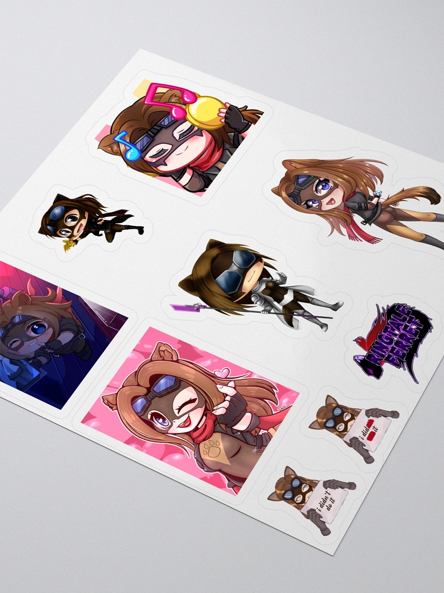 Ferret Chibi Sticker Set #2 product image (3)